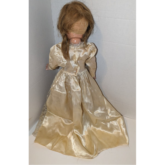 Vintage 1930's 21" Composition Effanbee Little Lady Anne Shirley Doll - Picture 3 of 9